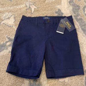 New Ralph Lauren navy shorts with tags